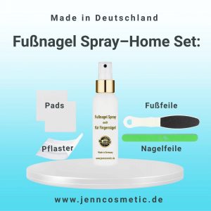 Fußnagel Spray auch für Fingernägel, Premium Nagelpflege-Set, 100ml
